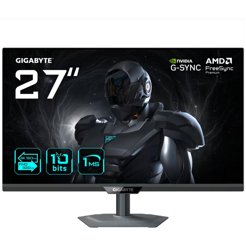 Ecran Gigabyte 27" G27UP Gaming 4K 3840x2160 160Hz 1ms Ecran Gigabyte 27" G27UP Gaming 4K 3840x2160 160Hz 1ms