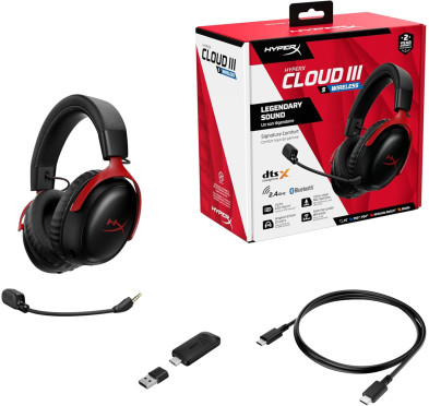 Casque HyperX Cloud III S Wireless Noir