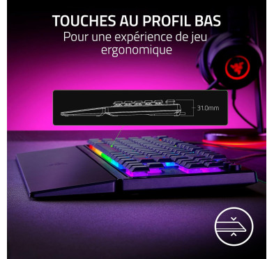 Clavier Razer Ornata V3 TKL RGB