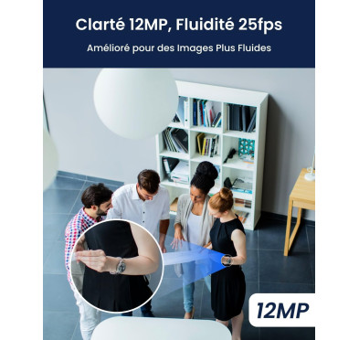 Caméra IP PRO Reolink RP-PCT12M 12MP Extérieur IP67 PoE