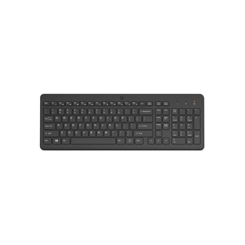 Clavier HP 225 sans fil 2.4Ghz Noir