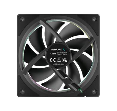Ventilateur DeepCool FL12 SE ARGB PWM 120mm Noir