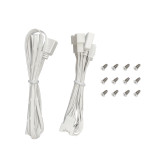Kit 3x Ventilateurs DeepCool FL12 SE ARGB PWM 120mm Blanc