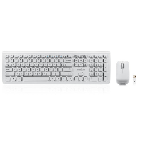 Pack Clavier Souris Perixx PERIDUO-703 Blanc Wireless Perixx - 7