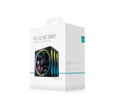 Kit 3x Ventilateurs DeepCool FL12 SE ARGB PWM 120mm Noir