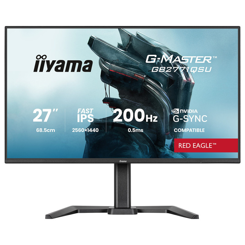 Ecran iiyama 27" G-Master GB2771QSU-B1 2560x1440 200Hz 0.5ms Ecran iiyama 27" G-Master GB2771QSU-B1 2560x1440 200Hz 0.5ms