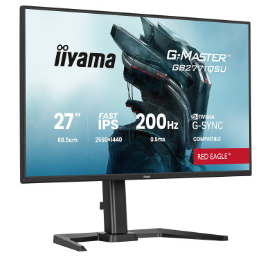 Ecran iiyama 27" G-Master GB2771QSU-B1 2560x1440 200Hz 0.5ms