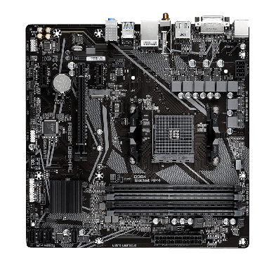 Carte Mère Gigabyte A520M DS3H AC mATX AM4 DDR4 USB3.2 WIFI