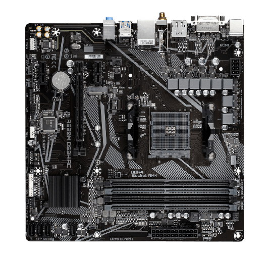 Carte Mère Gigabyte A520M DS3H AC mATX AM4 DDR4 USB3.2 WIFI