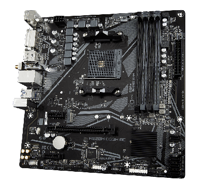 Carte Mère Gigabyte A520M DS3H AC mATX AM4 DDR4 USB3.2 WIFI