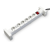 Bloc Multiprises 6 entrées avec interrupteur Salicru