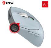 Souris MSI FORGE GM340 Wireless SKY Gaming RGB