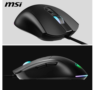 Souris MSI FORGE GM320 Noir Gaming RGB