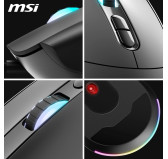 Souris MSI FORGE GM320 Noir Gaming RGB