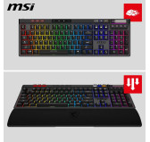 Clavier MSI Strike Pro Wireless (Kailh Midnight Pro Silent Tactile)
