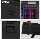 Clavier MSI Strike Pro Wireless (Kailh Midnight Pro Silent Tactile)