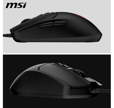Souris MSI FORGE GM100 Noir Gaming RGB