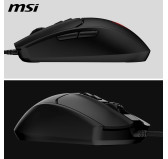 Souris MSI FORGE GM100 Noir Gaming RGB