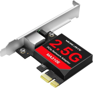 Carte Réseaux Mercusys MA310E PCI-Express RJ45 1/2.5Gigabit