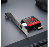Carte Réseaux Mercusys MA310E PCI-Express RJ45 1/2.5Gigabit