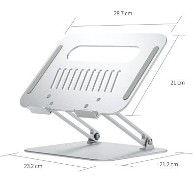 Support PC Portable Aisens de 10" à 17" pliable et réglable