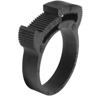 Clip de serrage pour tuyau de 11 à 13mm Noir