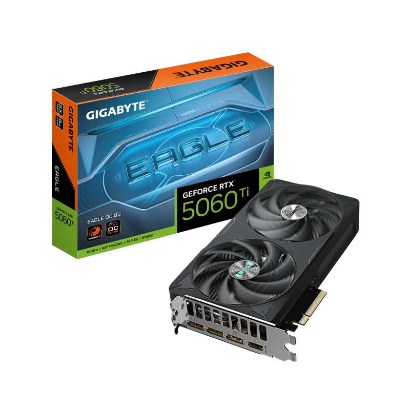 Carte Graphique Gigabyte RTX 5060 Ti EAGLE OC 8G Carte Graphique Gigabyte RTX 5060 Ti EAGLE OC 8G