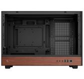 Boitier DeepCool CH260 WOOD Bois mATX Noir