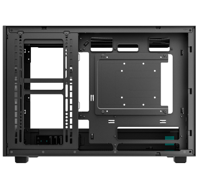 Boitier DeepCool CH260 WOOD Bois mATX Noir