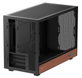 Boitier DeepCool CH260 WOOD Bois mATX Noir