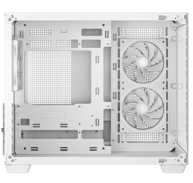 Boitier DeepCool CG330 3F WH ARGB Blanc