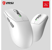 Souris MSI FORGE GM340 Wireless WHITE Gaming RGB
