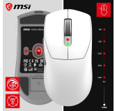 Souris MSI FORGE GM340 Wireless WHITE Gaming RGB