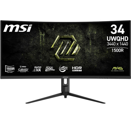 Ecran MSI 32" MAG 342CQRF E20 Gaming 3440x1440 200Hz 0.5ms CURVED