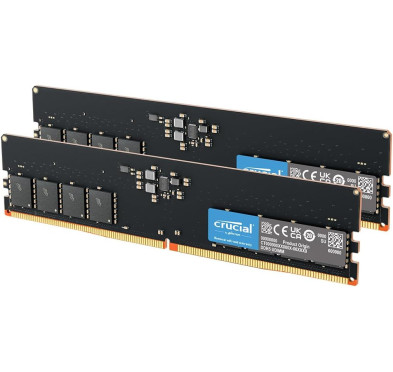DDR5 Crucial Kit 32Go 2x16Go 4800Mhz CL40 EXPO XMP