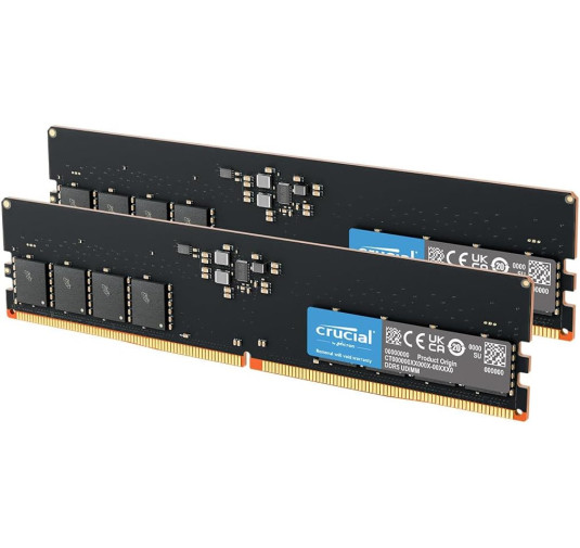 DDR5 Crucial Kit 32Go 2x16Go 4800Mhz CL40 EXPO XMP