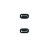 Cable USB Type-C vers Type-C 3.2 PD 100W Nanocable 0.5M Noir