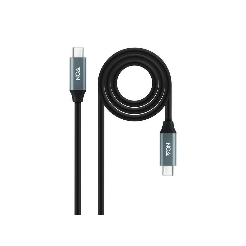 Cable USB Type-C vers Type-C 3.2 PD 100W Nanocable 2M Noir