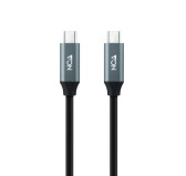 Cable USB Type-C vers Type-C 3.2 PD 100W Nanocable 2M Noir