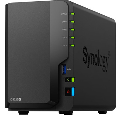 Boitier Serveur NAS Synology DS225+ 2 x SATA 3.5