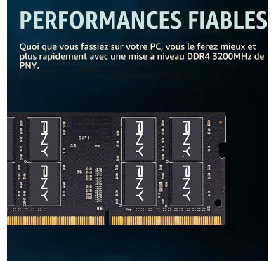 DDR4 Portable 16Go 3200Mhz PNY CL22