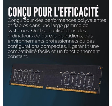 DDR4 16Go 3200Mhz PNY CL22
