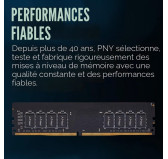 DDR4 8Go 3200Mhz PNY CL22