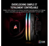 DDR5 Corsair Vengeance RGB RS Kit 32Go 2x16Go 5600Mhz CL40 EXPO XMP