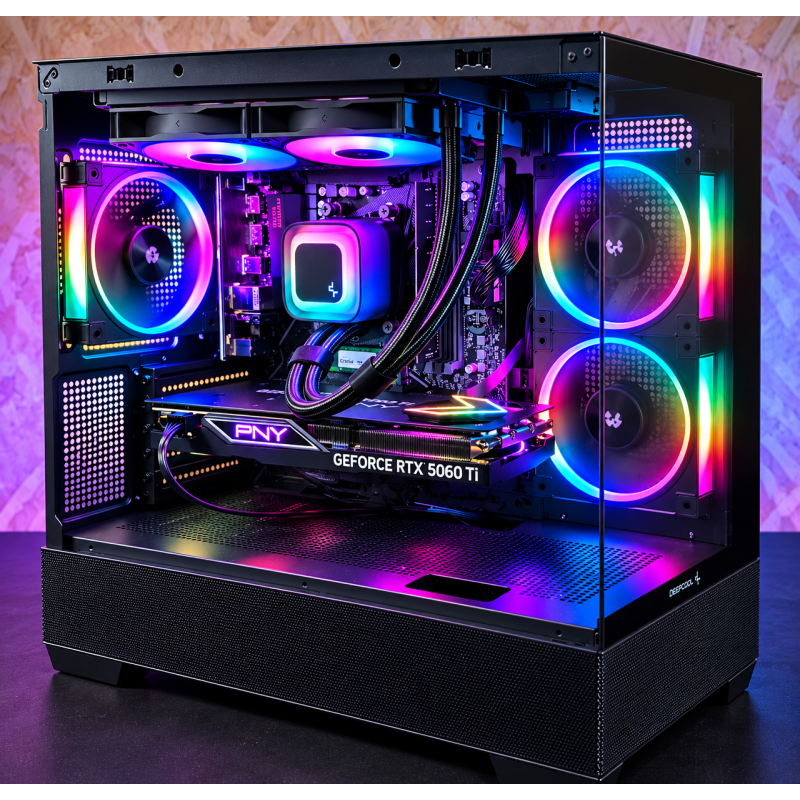 PC Gamer eSport X3D Ryzen 7 5800X3D 16Go 1To RTX 5060 Ti 8Go W11P PC Gamer eSport X3D Ryzen 7 5800X3D 16Go 1To RTX 5060 Ti 8Go W11P