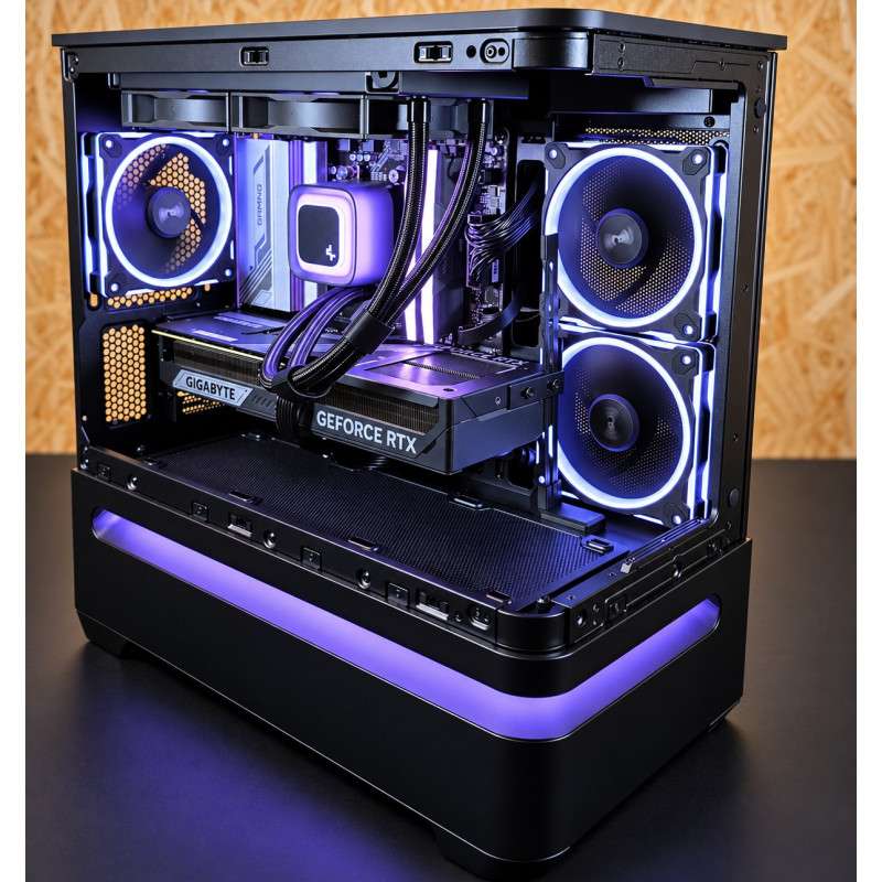 PC Gamer Celeste 4K Ryzen 7 9800X3D 32Go 1To RTX 5080 16 Go W11Pro