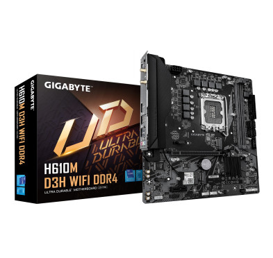 Carte Mère Gigabyte H610M D3H WIFI DDR4 mATX LGA1700