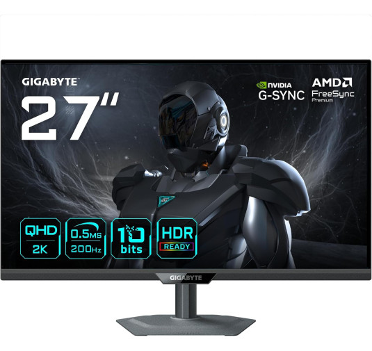 Ecran Gigabyte 27" G27Q2 Gaming 2560x1440 200Hz 0.5ms