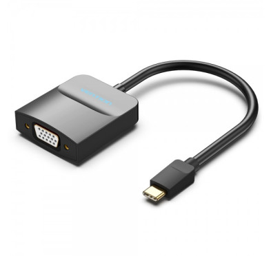 Adaptateur USB 3.1 type C Male vers VGA Femelle 1080p