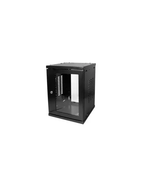 Baie Réseaux LogiLink 10" SoHo W06Z33B 4U 312 x 300 x 236 mm Noir BAIE_10-4U-W06Z33B - 1 Baie Réseaux LogiLink 10" SoHo W06Z33B 4U 312 x 300 x 236 mm Noir BAIE_10-4U-W06Z33B - 1